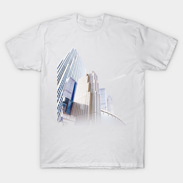 Skyscraper Architecture High-rise building T-Shirt by nemram